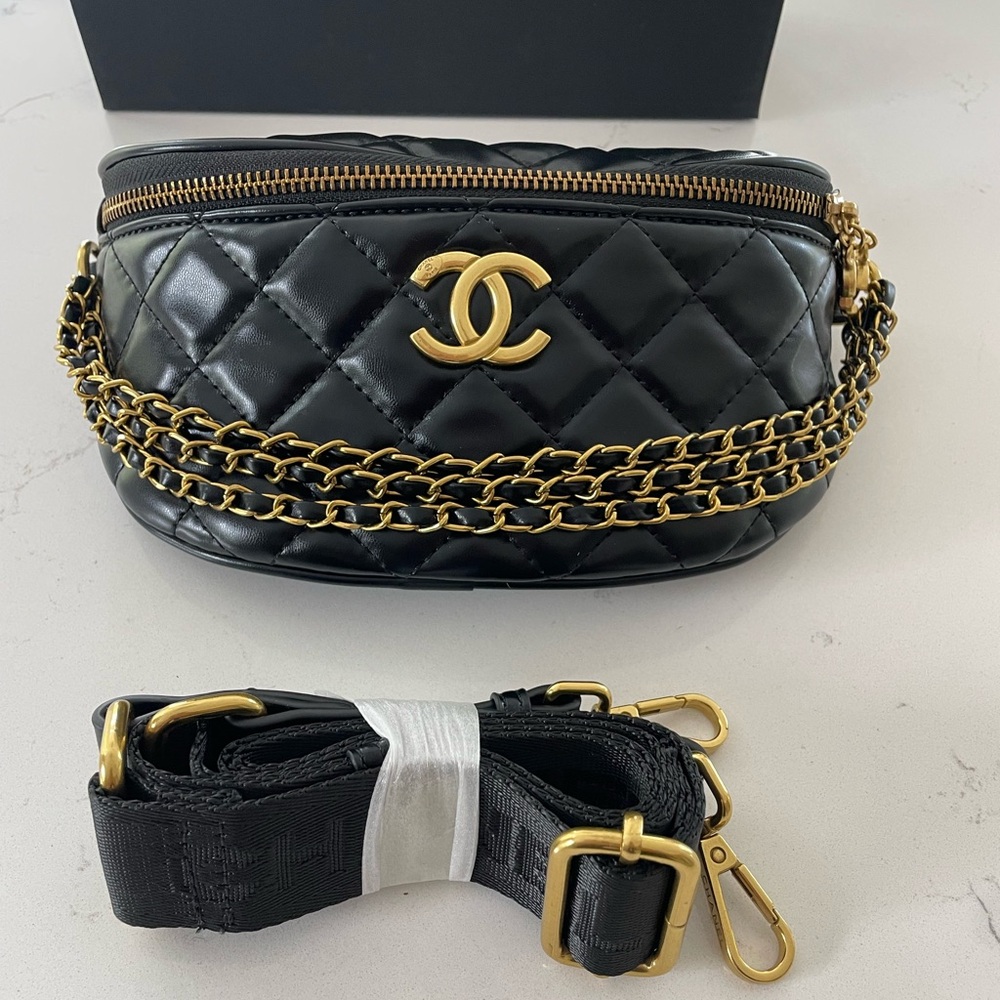 Brand New Crossbody Belt Bag comes in a box
